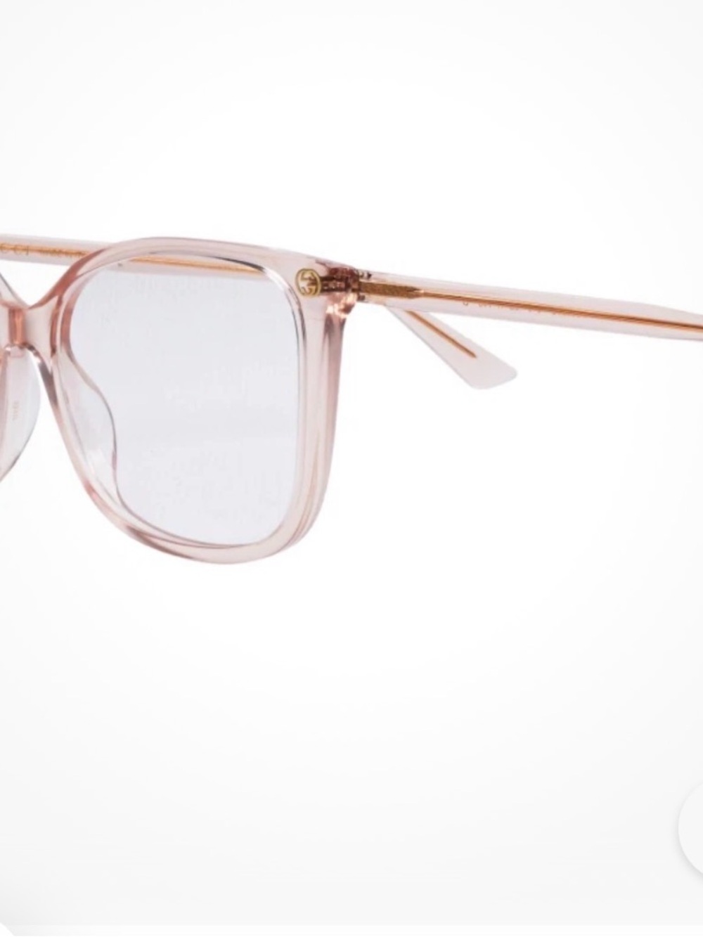 Brand New Gucci Unisex Optical Glasses GG0026O -013 53-17-140 Nude